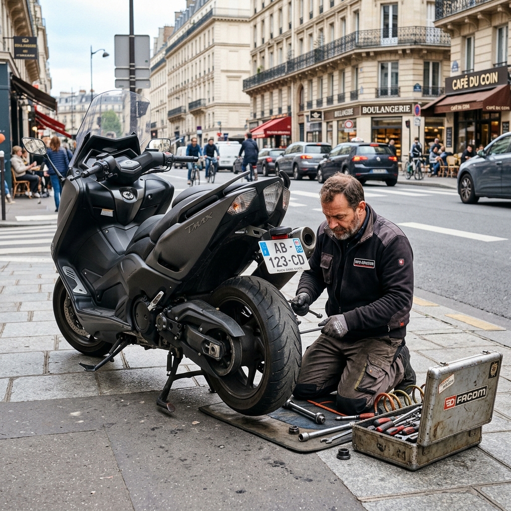 Dépannage Pneu Moto